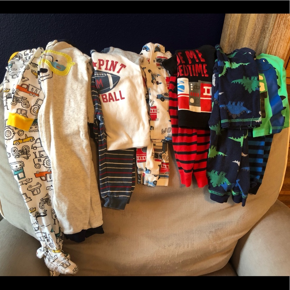 12 month boy pajama bundle